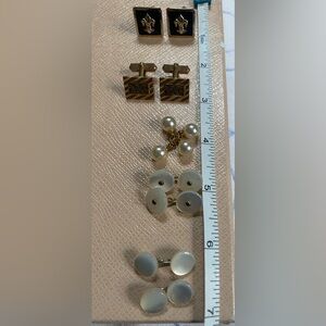Vintage Elegant Multiple Cufflinks Sets